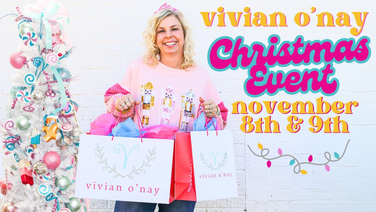 Vivian O'Nay Annual Christmas Event 