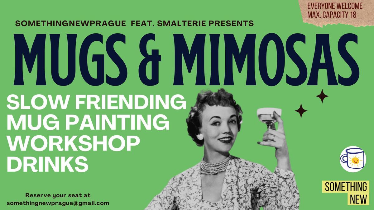 Mugs & Mimosas (creative slow friending & mug painting workshop)