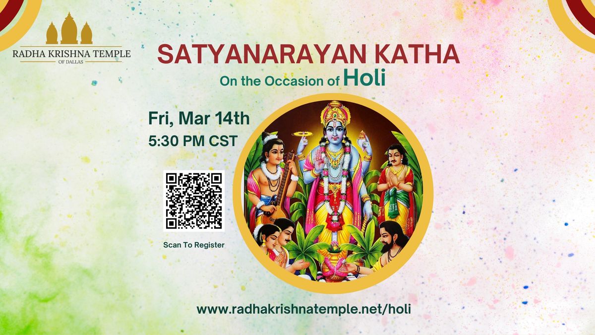 Satyanarayan Katha on the Occasion of Holi