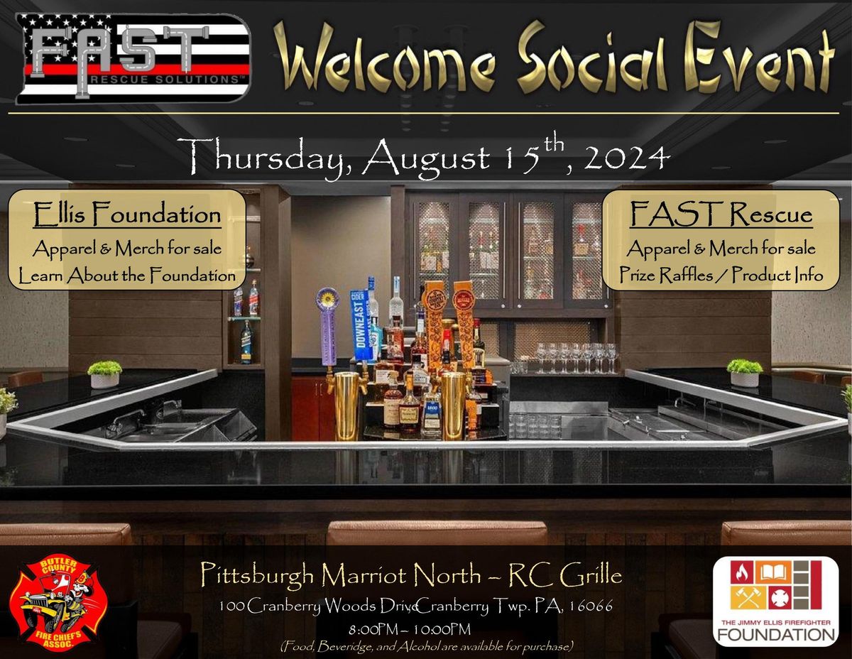 2024 Jimmy Ellis Training Weekend - FAST Rescue Solutions Social Event - Thursday, 8\/15\/24