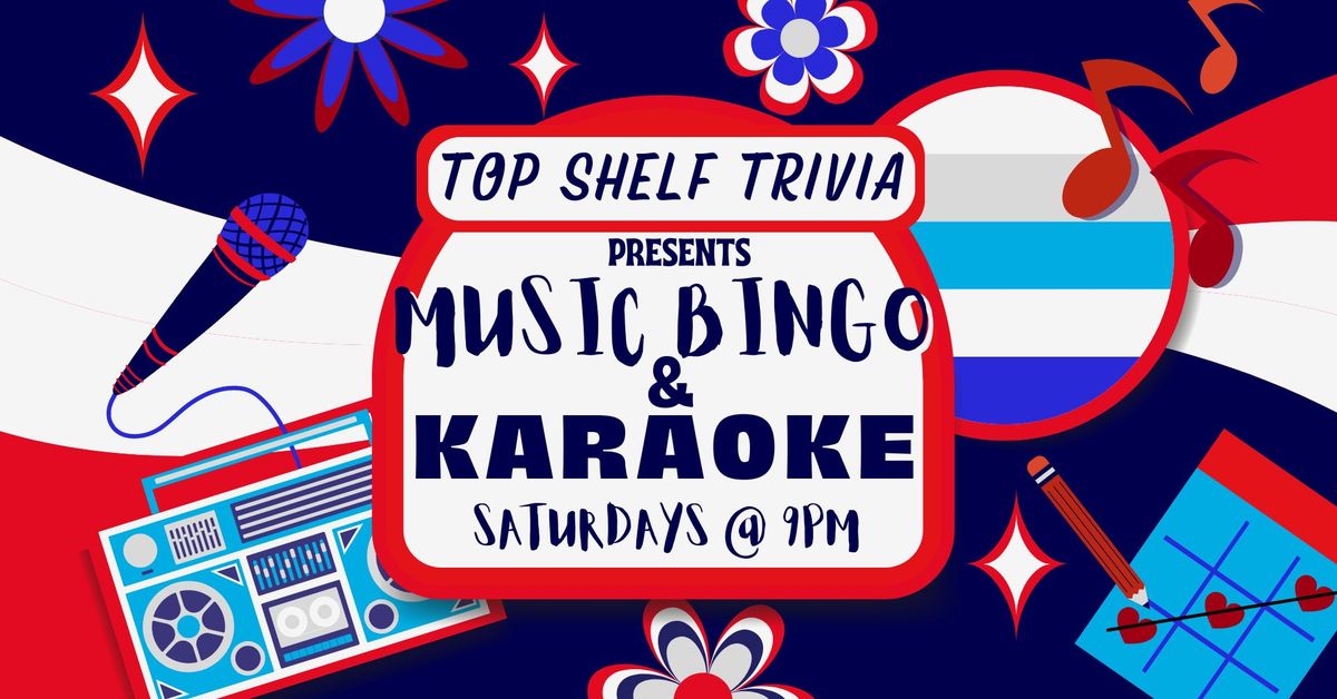 It's Music Bingo and Karaoke Night at Cody's South (in Wilmington, NC)!