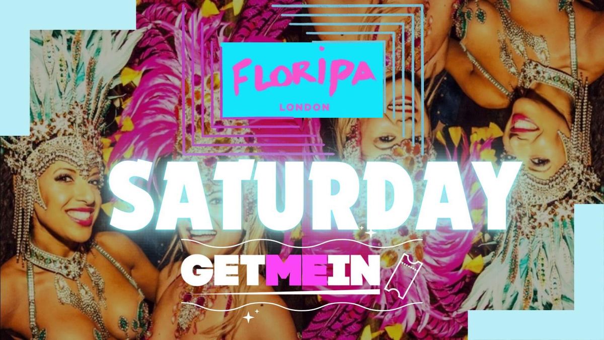 Shoreditch Hip-Hop & RnB Party \/\/ Floripa Shoreditch \/\/ Every Saturday \/\/ Get Me In!