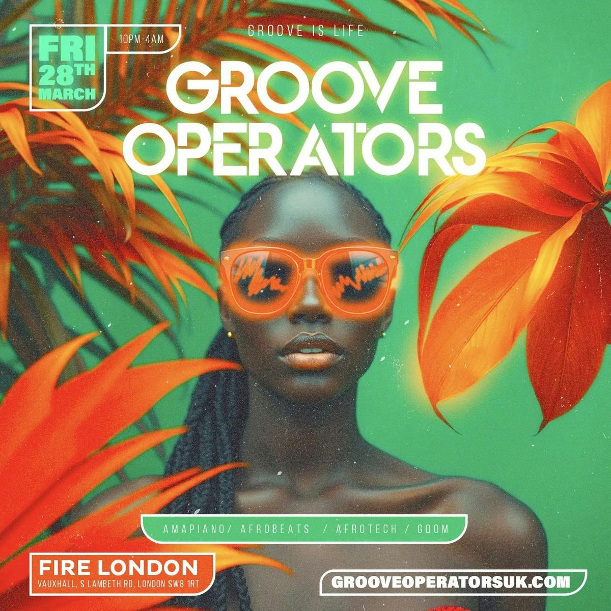 GROOVE OPERATORS - The Ultimate Celebration of African Music (1000 Ravers)