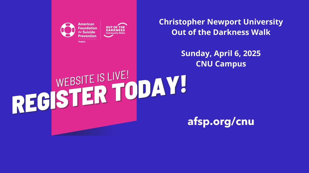 Christopher Newport University Out of the Darkness Campus Walk