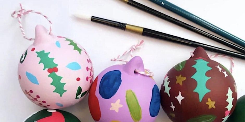 Bauble Painting with Holly Greenwood