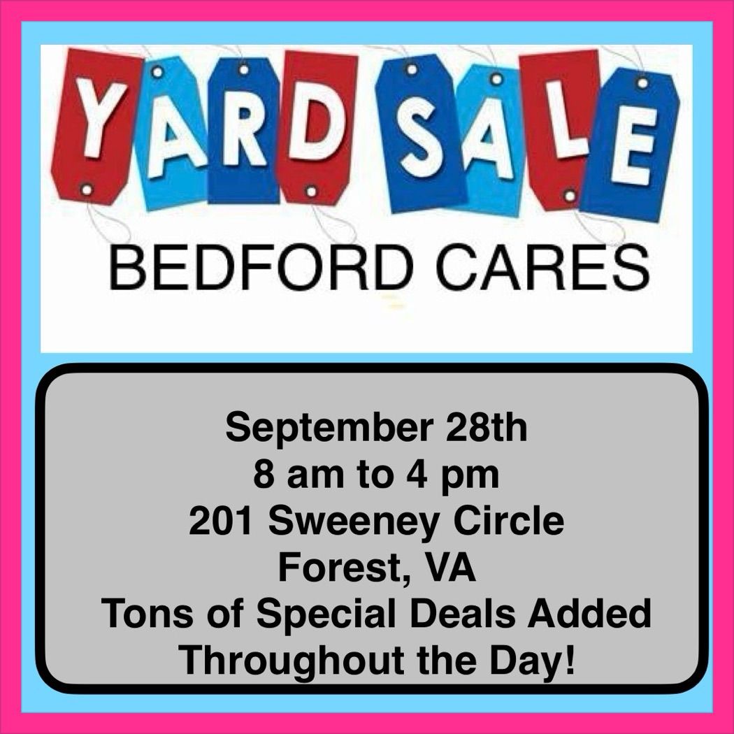 Bedford Cares Mega Yard Sale