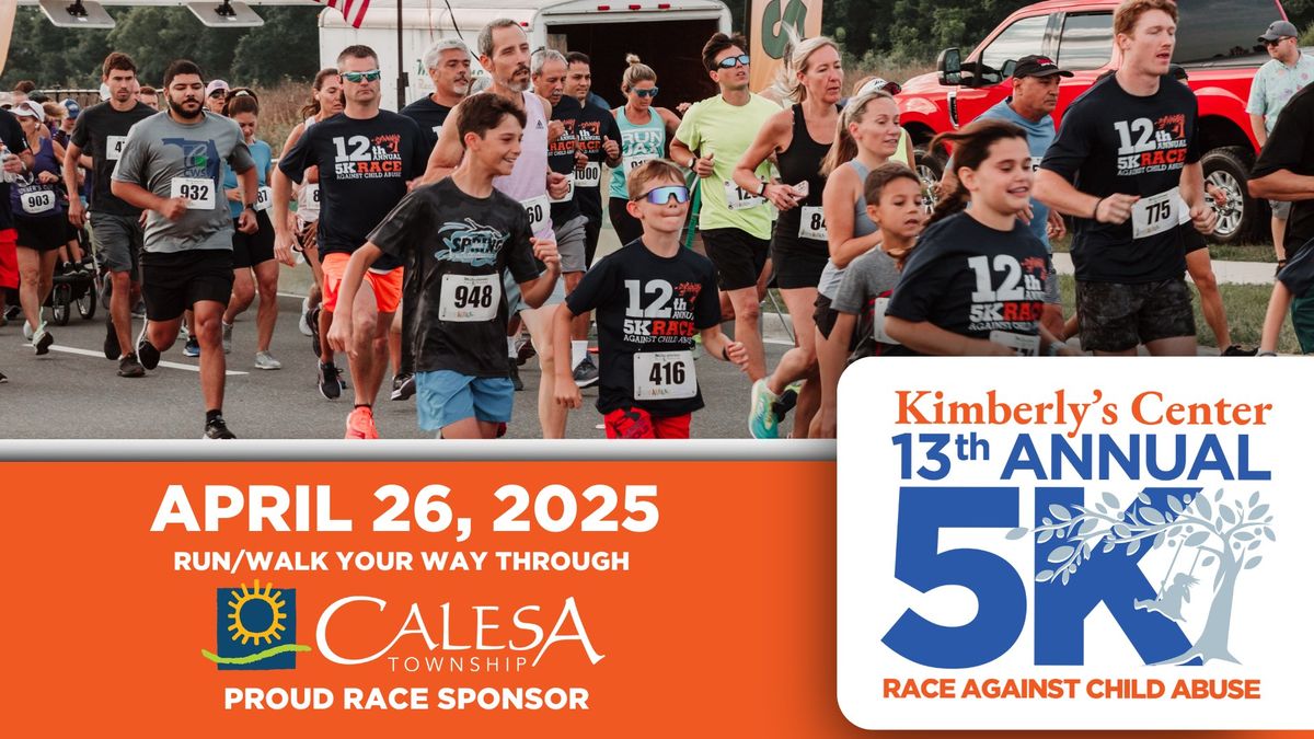 Kimberly's Center 13th Annual 5K Race Against Child Abuse