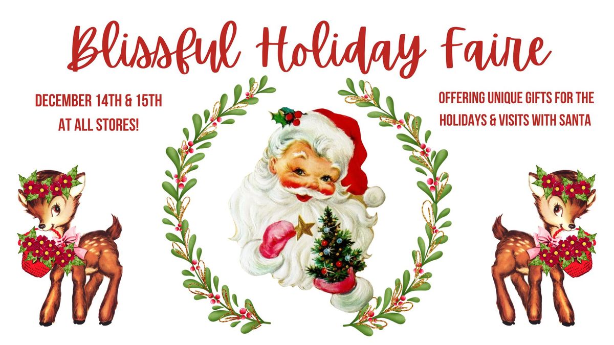 Blissful Holiday Faire