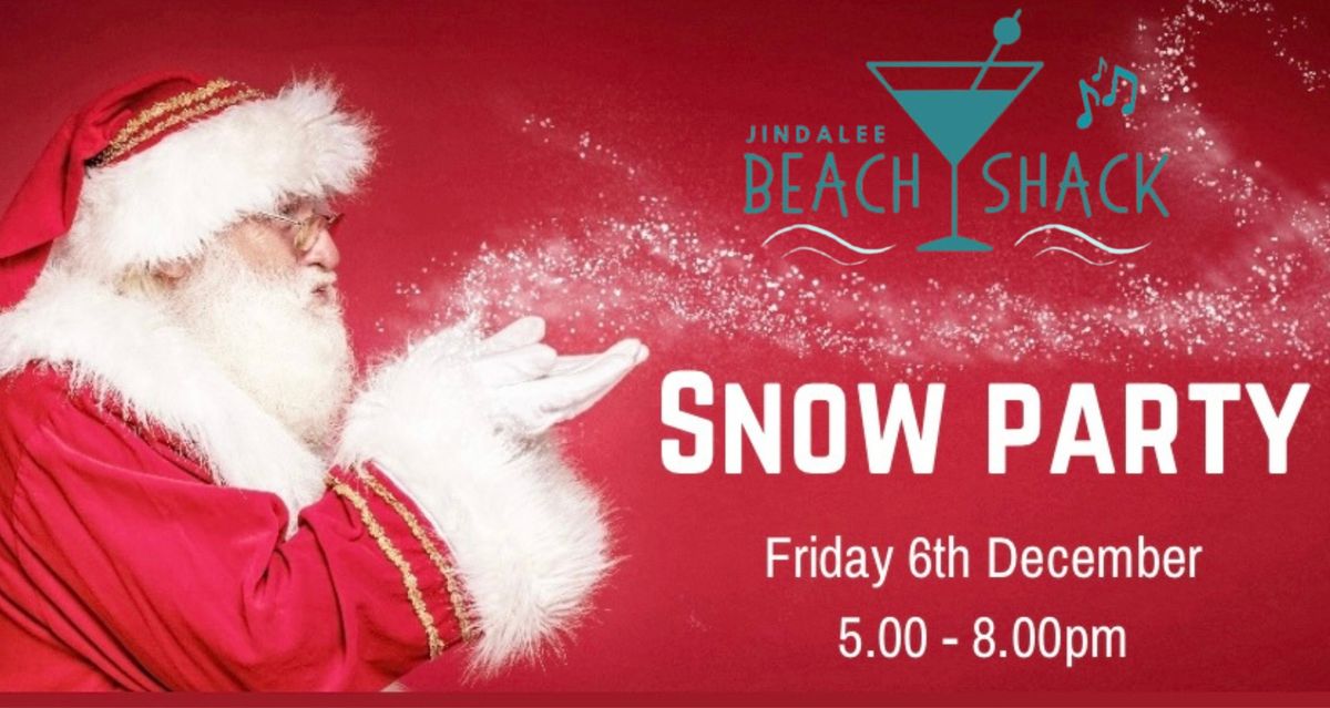 Christmas Snow Party at Jindalee Beach Shack