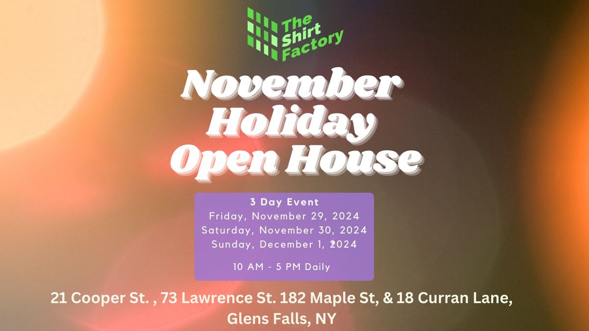 November Holiday Open House