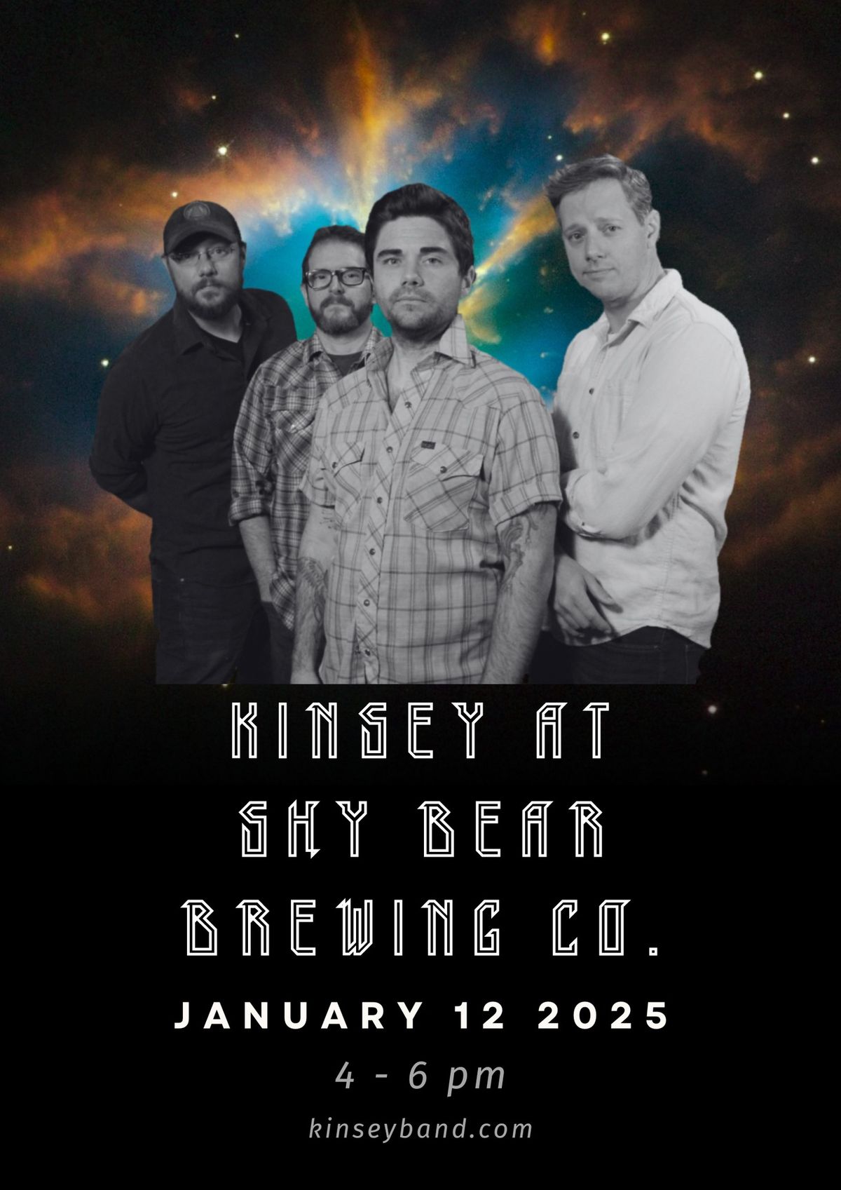 KINSEY AT SHY BEAR BREWING COMPANY!