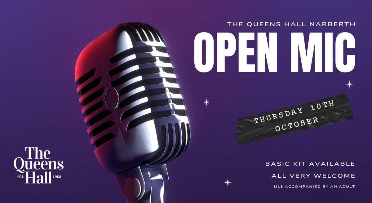 Open Mic Night - October 2024