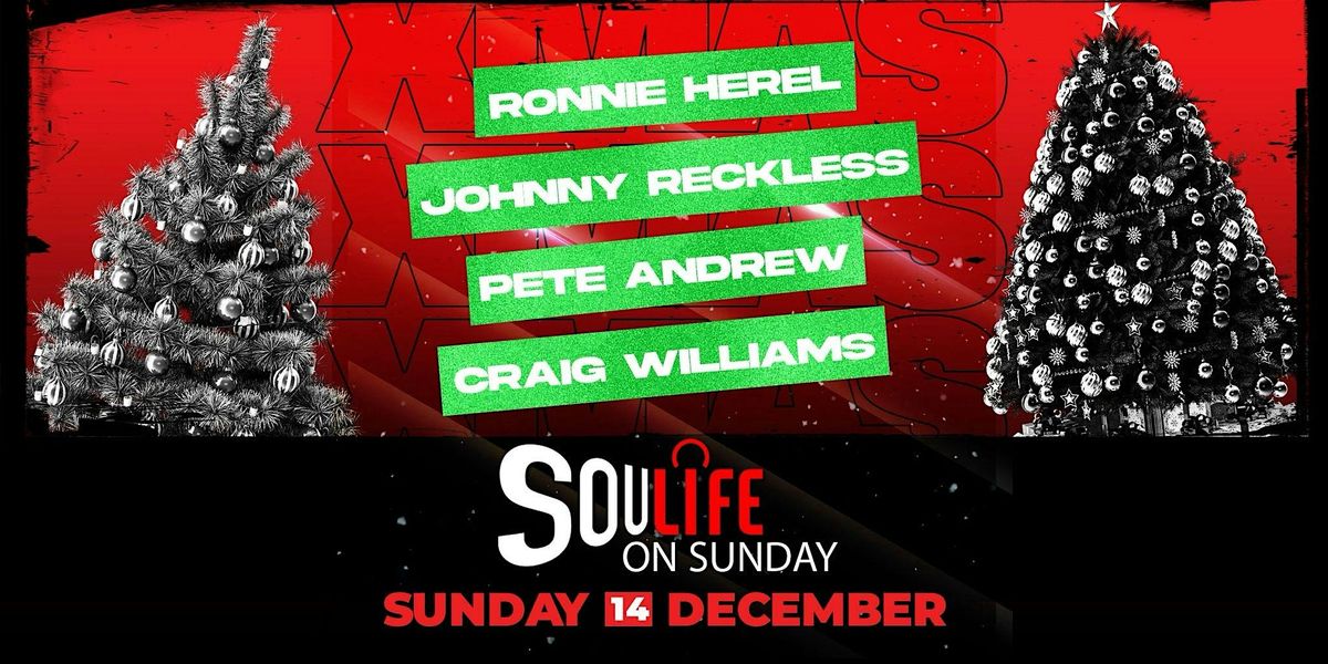 Soulife on Sunday Christmas Special @ The Bridge Bar Beckenham.