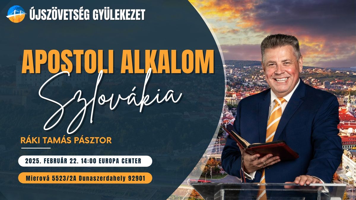 Apostoli alkalom - Szlov\u00e1kia