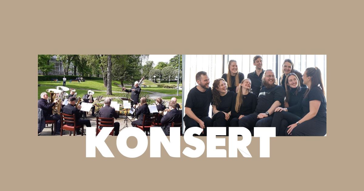 Konsert m\/ Betel Brass og sangere fra Gospelkoret PAX