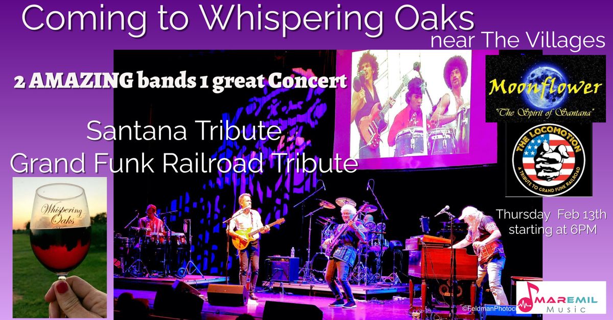 Santana\/Grand Funk Tribute comes to Whispering Oaks 