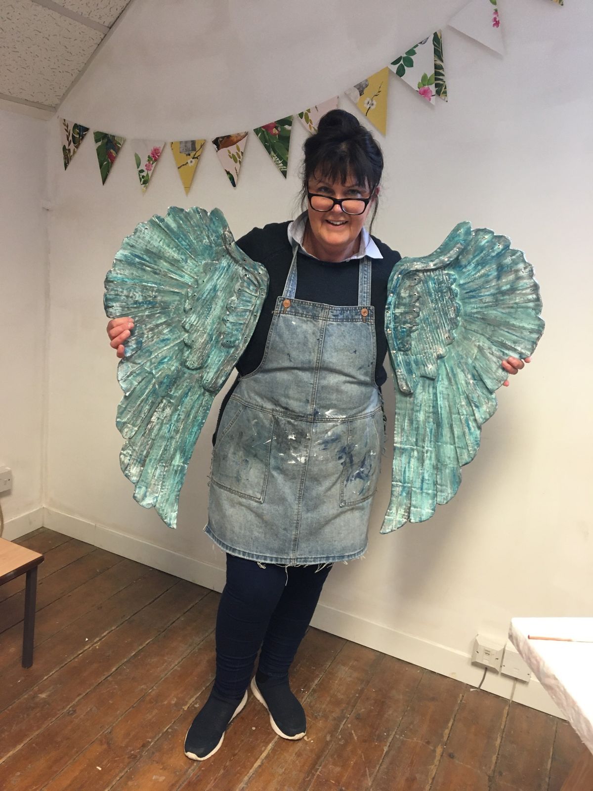 Lit Angel Wing Paper Mache Course