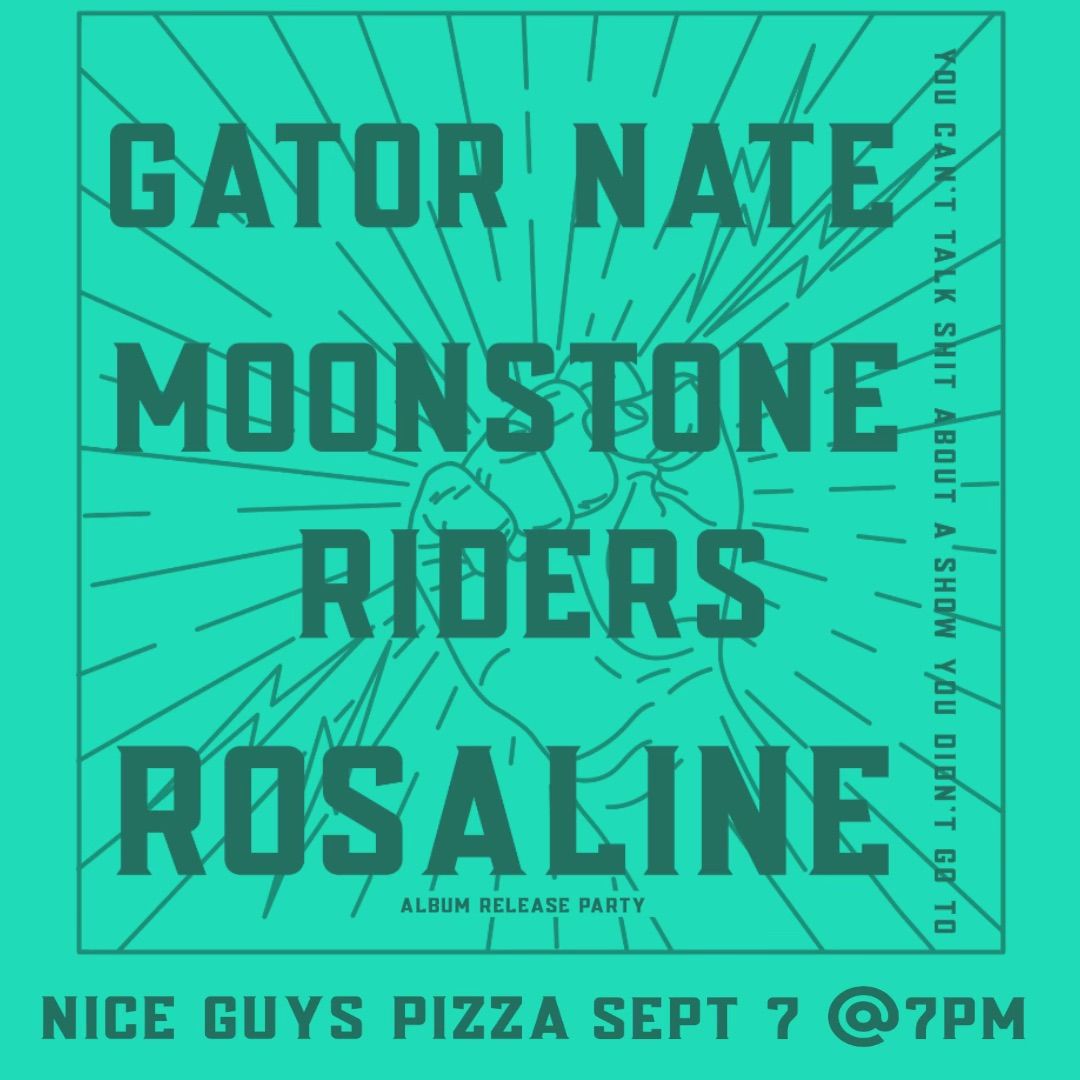 Rosaline Album Release with Moonstone Riders and Gator Nate