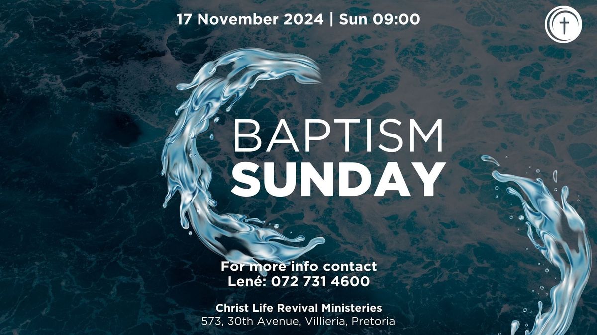 Baptism Sunday