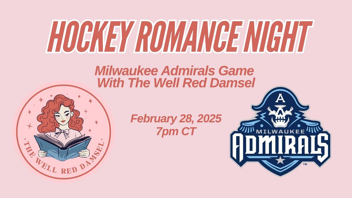 Hockey Romance Night with The Well Red Damsel