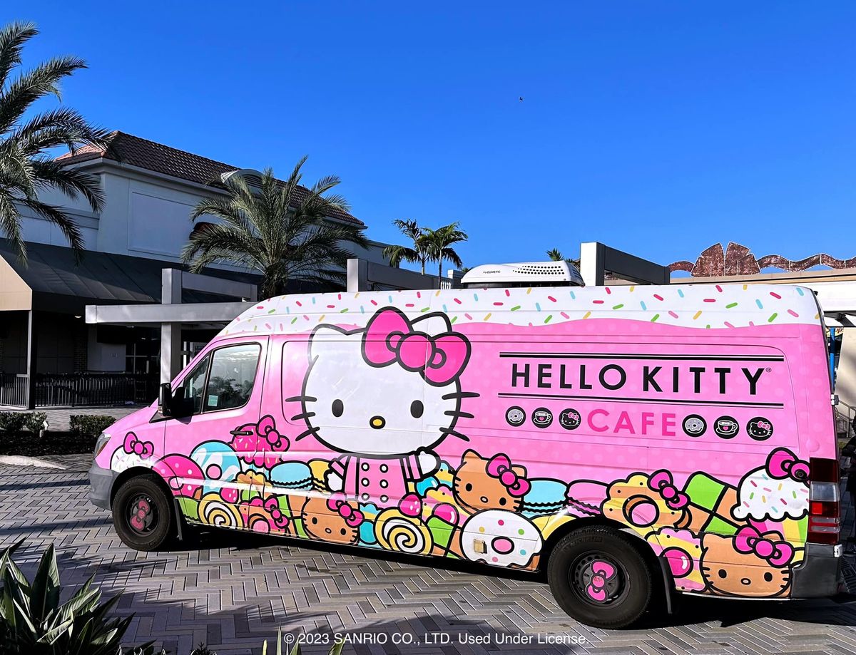 Hello Kitty Cafe Truck East - Fort Myers Appearance