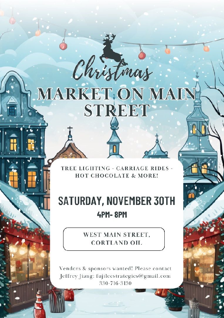 Christmas Market on Main & Christmas Tree Lighting