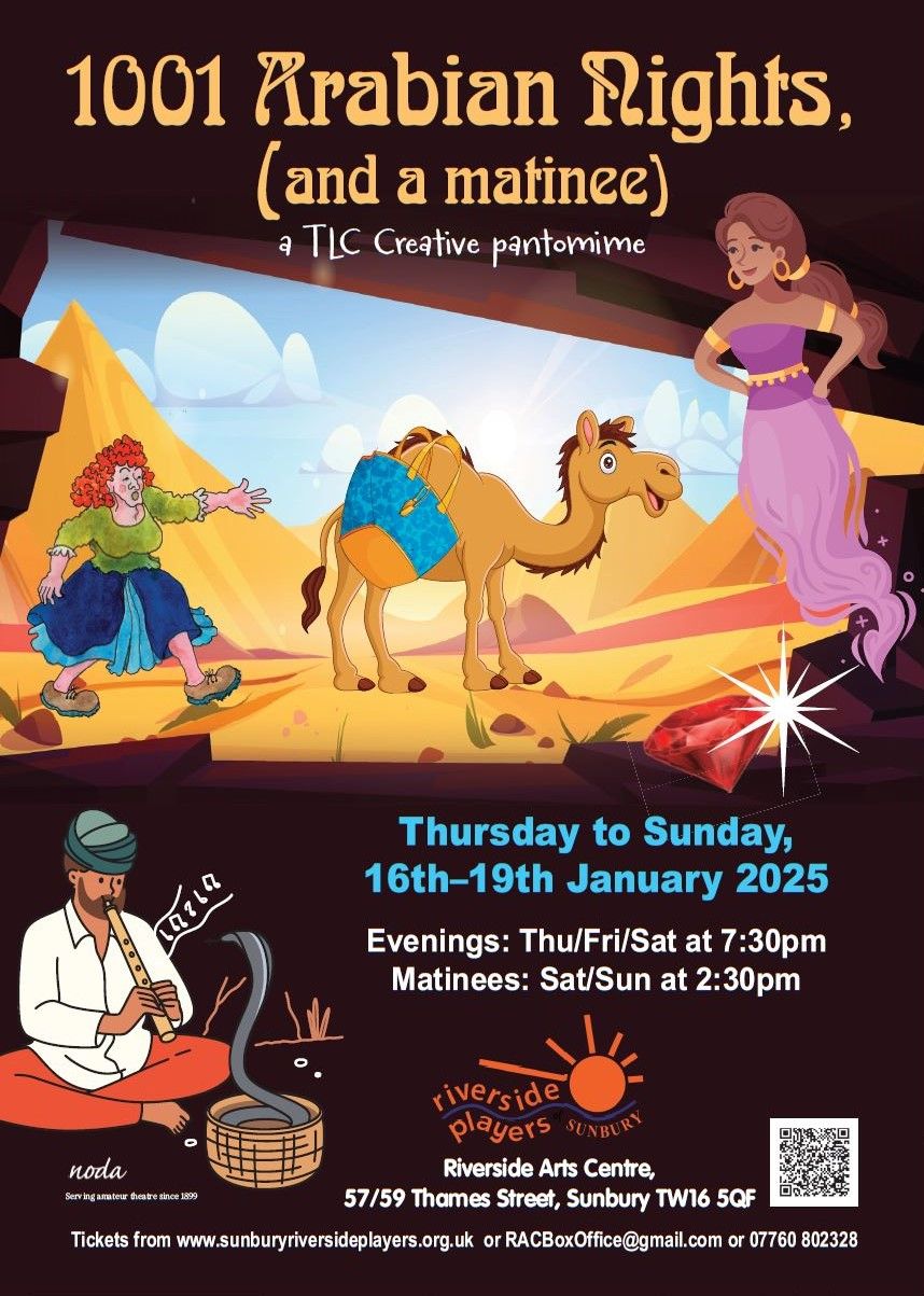 Pantomime! 1001 Arabian Nights (and a matinee)