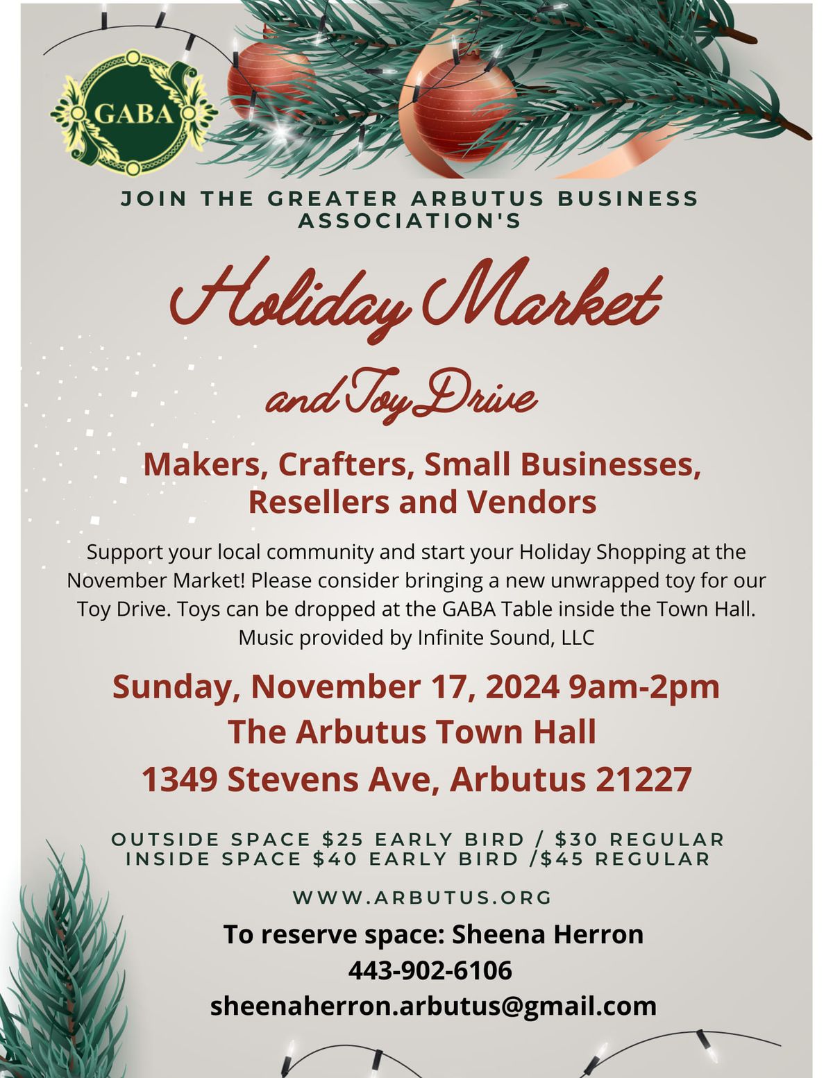 GABA Annual Holiday Market