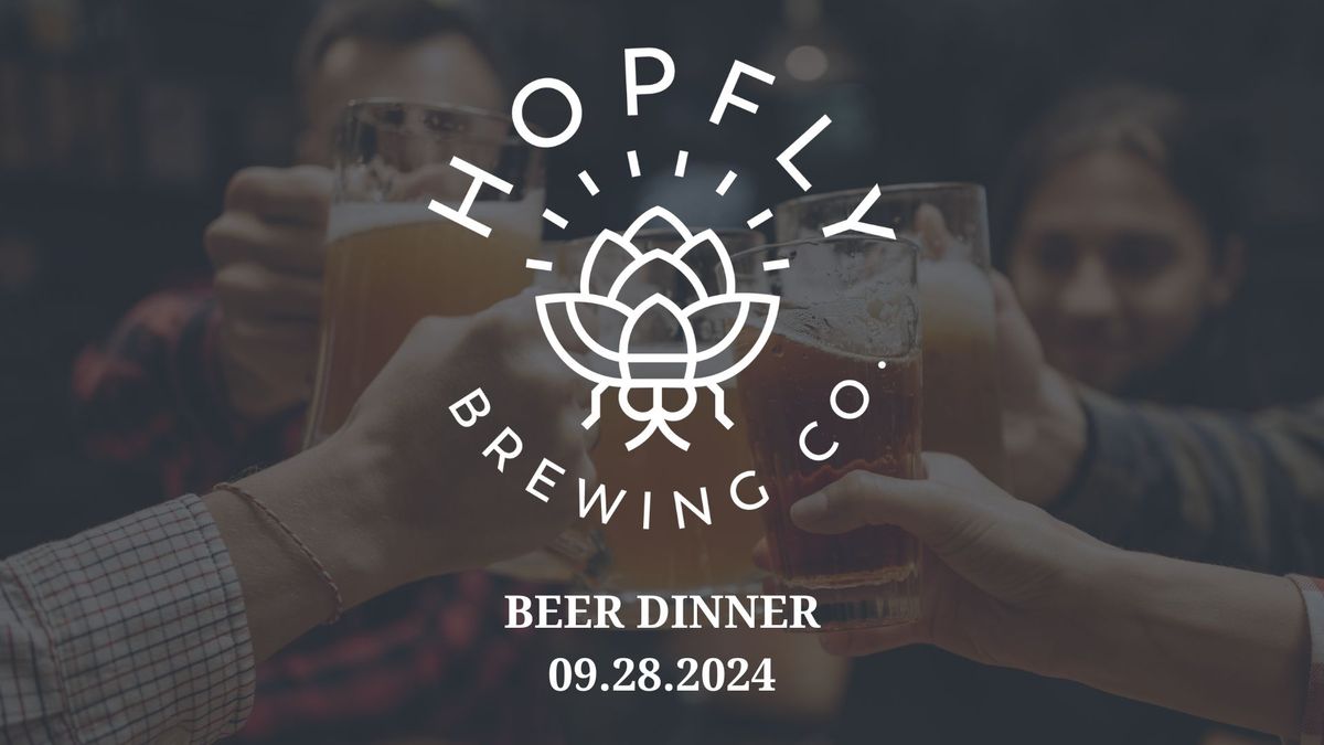 September 28th Beer Dinner | Hopfly