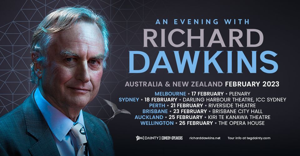 An Evening with Richard Dawkins at Riverside Theatre\t[Perth]