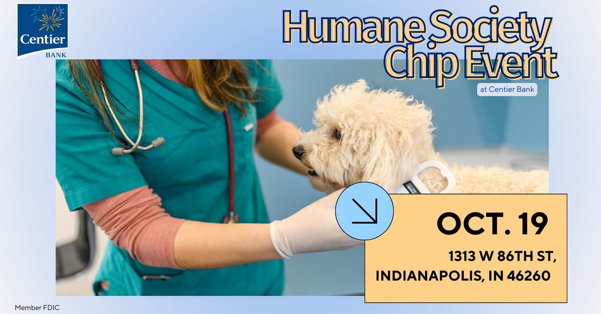 Humane Society Chip Event