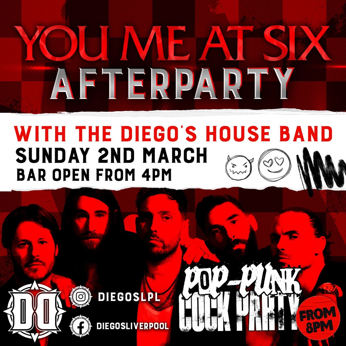 YOU ME AT SIX - AFTERPARTY