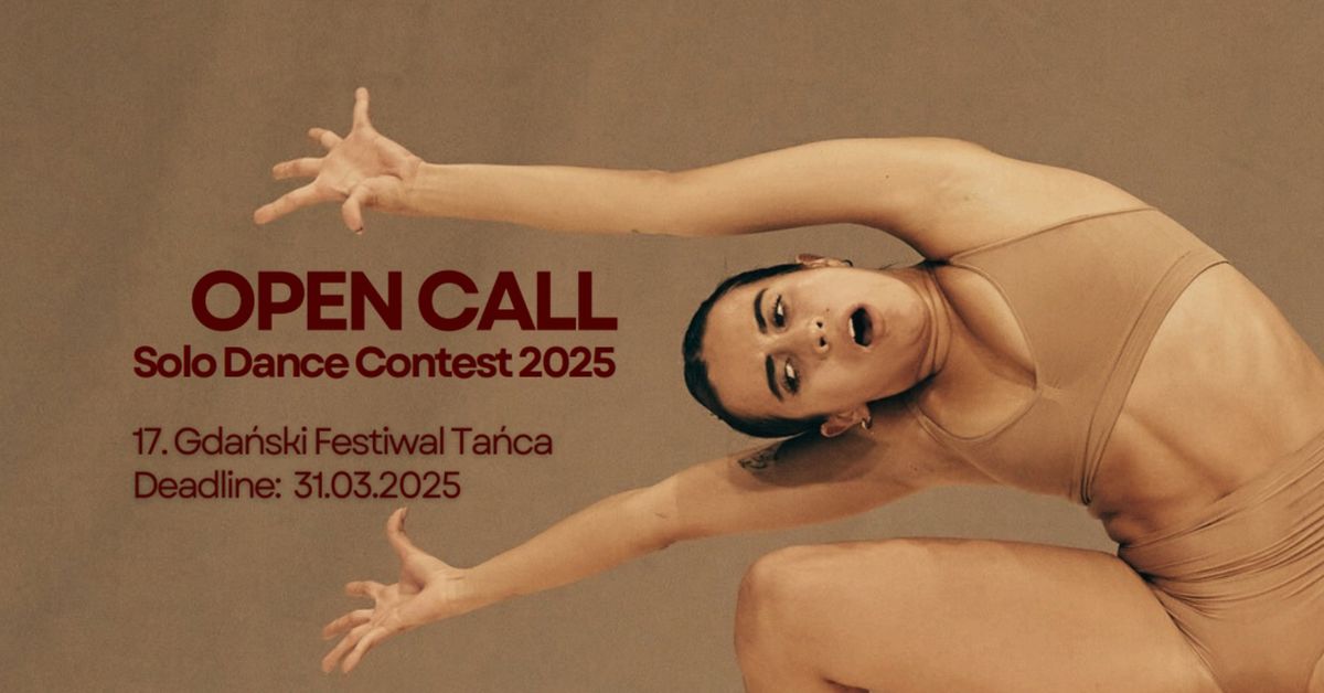 17. GFT | OPEN CALL Solo Dance Contest 2025 