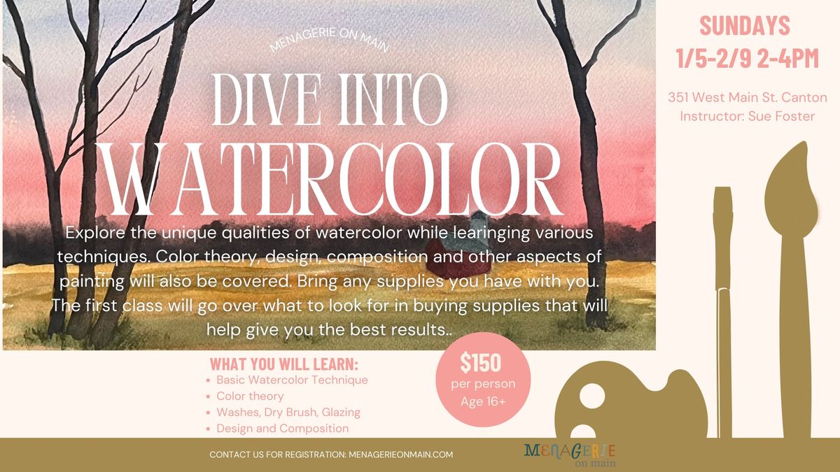 Dive Into Watercolor