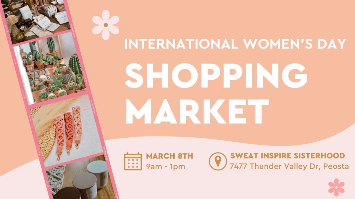 International Women's Day Shopping Market