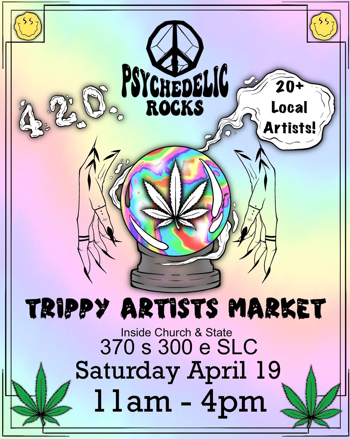 4\/20 Trippy Artists Market 