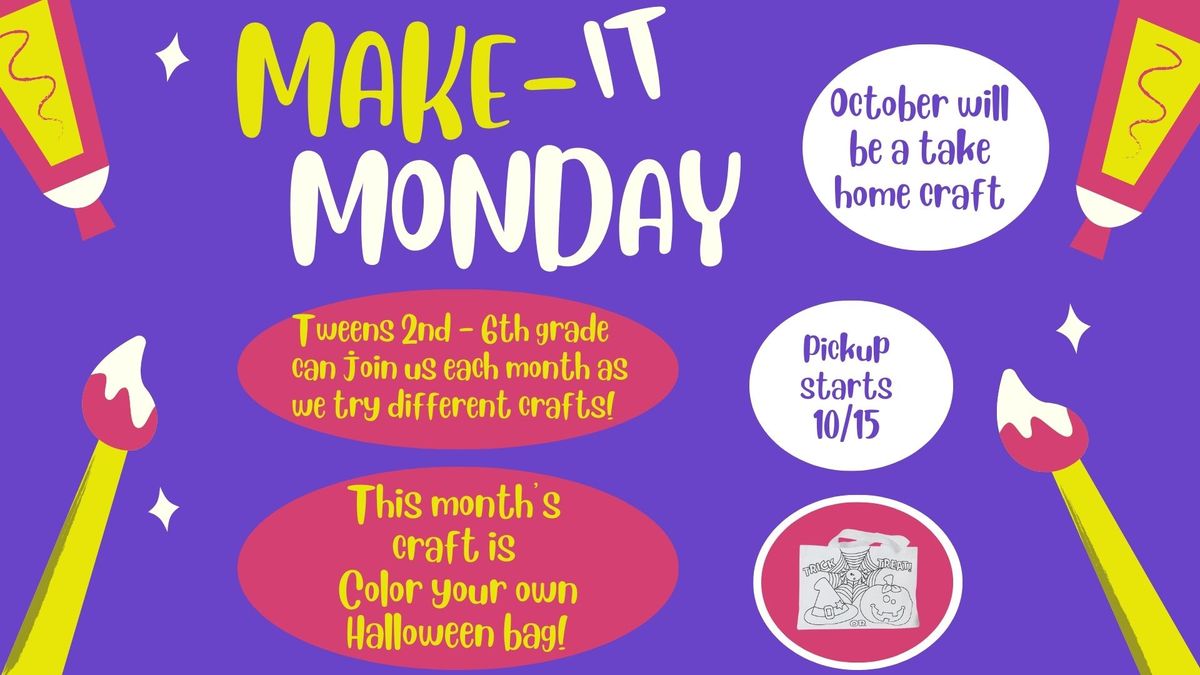 Tween Make-It Monday