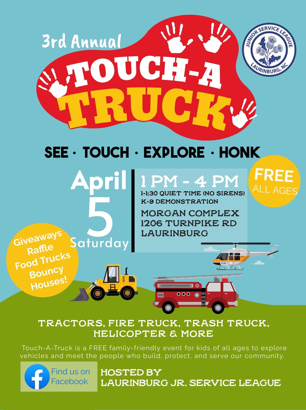 3rd Annual Touch-A-Truck 