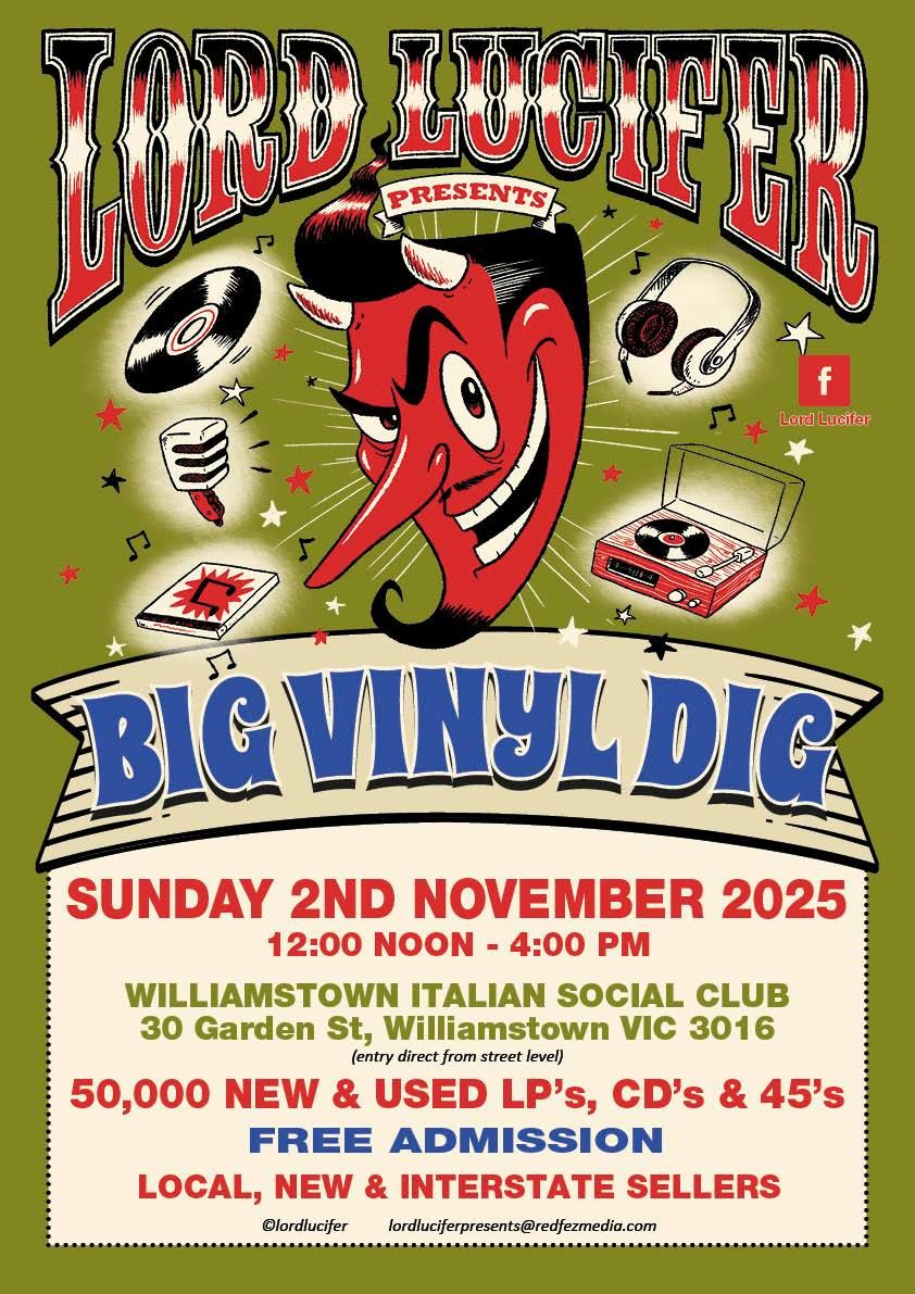 \u201cBIG VINYL DIG\u201d (Williamstown 2025)