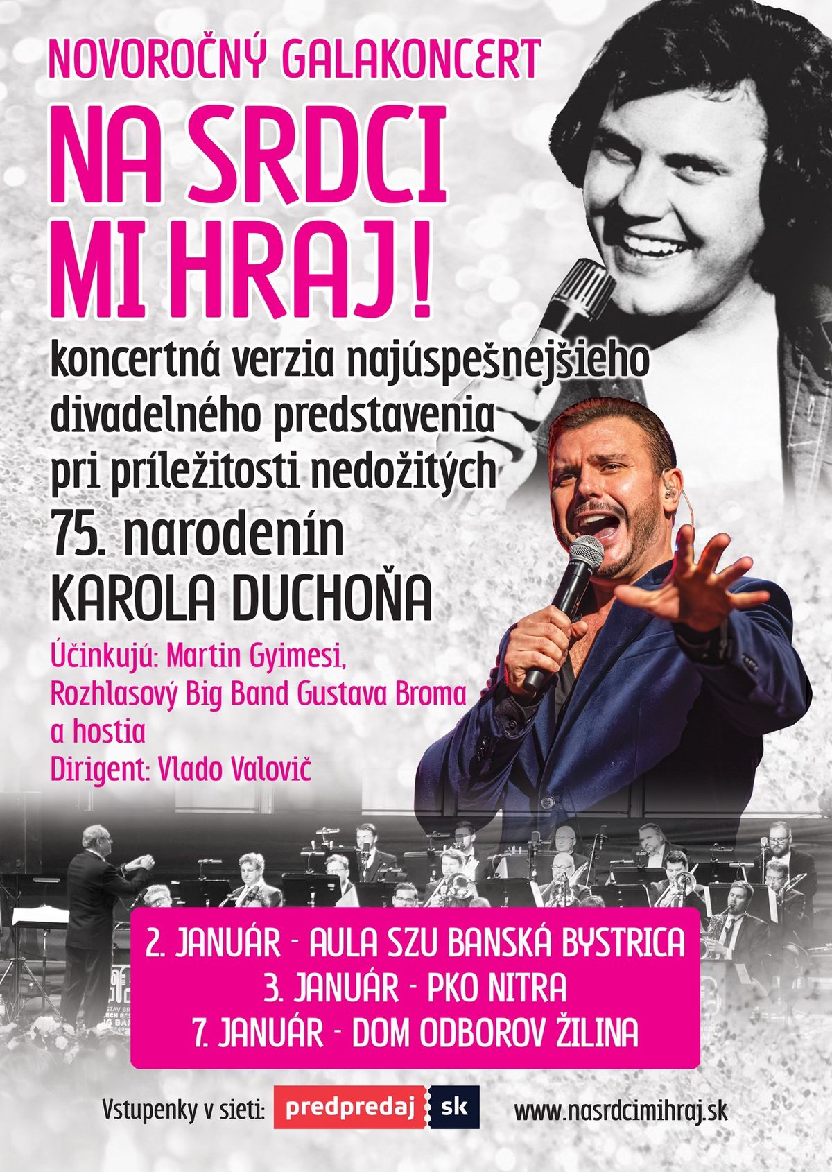 Novoro\u010dn\u00fd galakoncert - Na srdci mi hraj! - Nitra