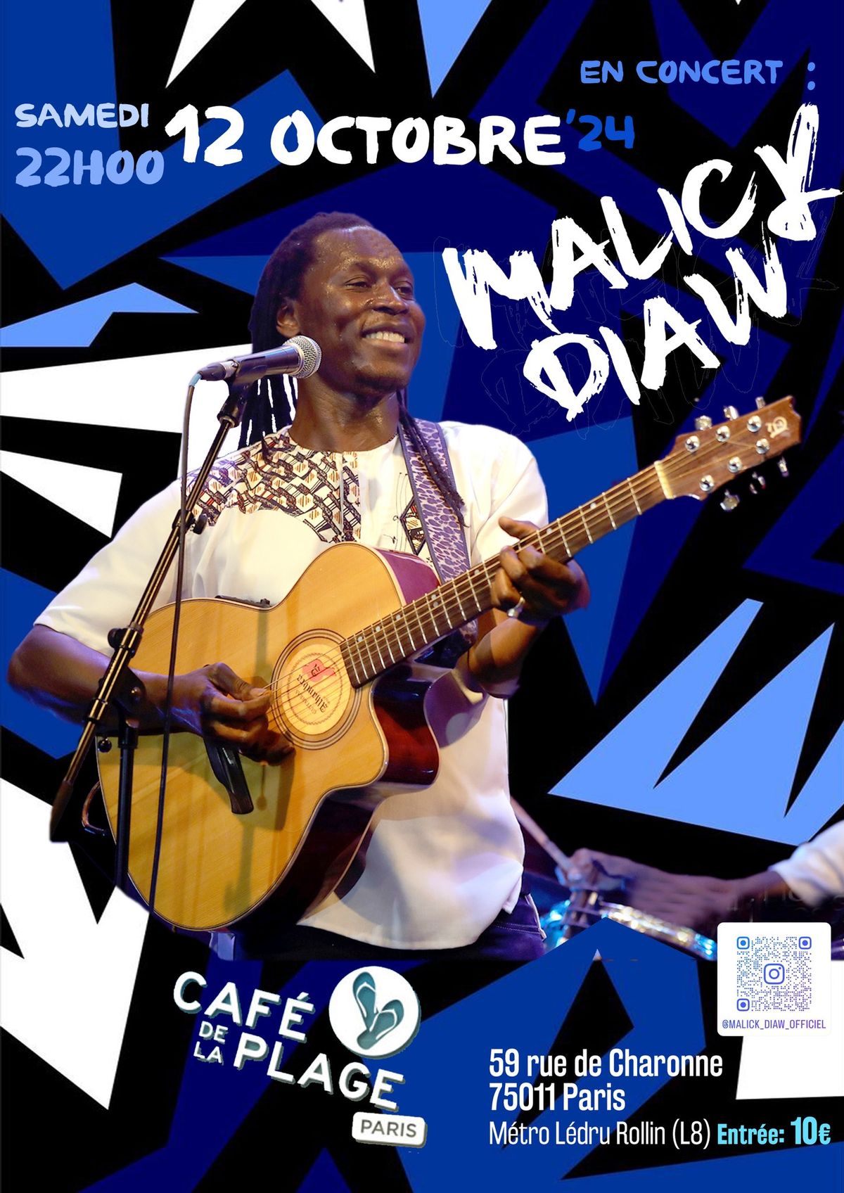 Malick Diaw en Concert