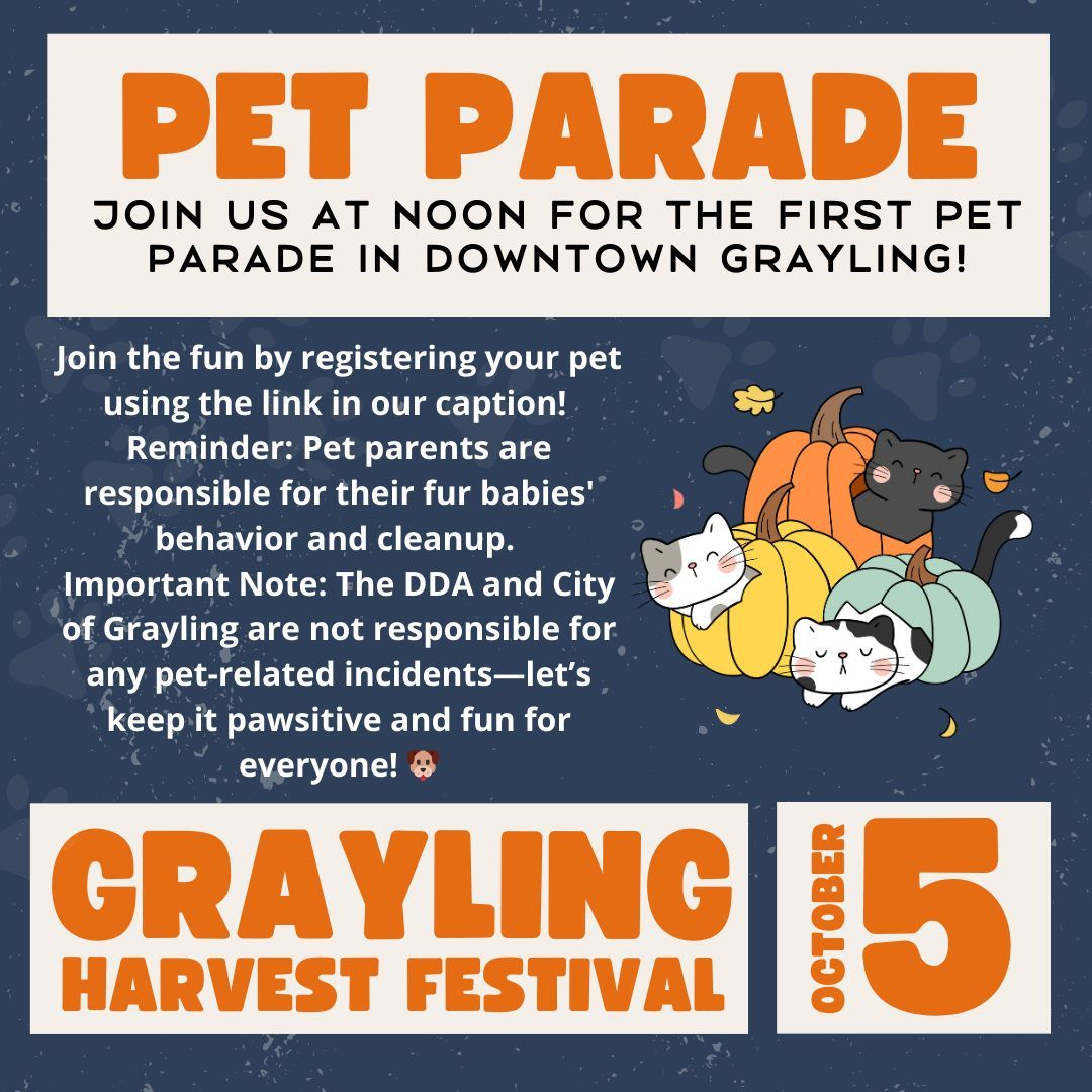 2024 Pet Parade during Harvest Festival!