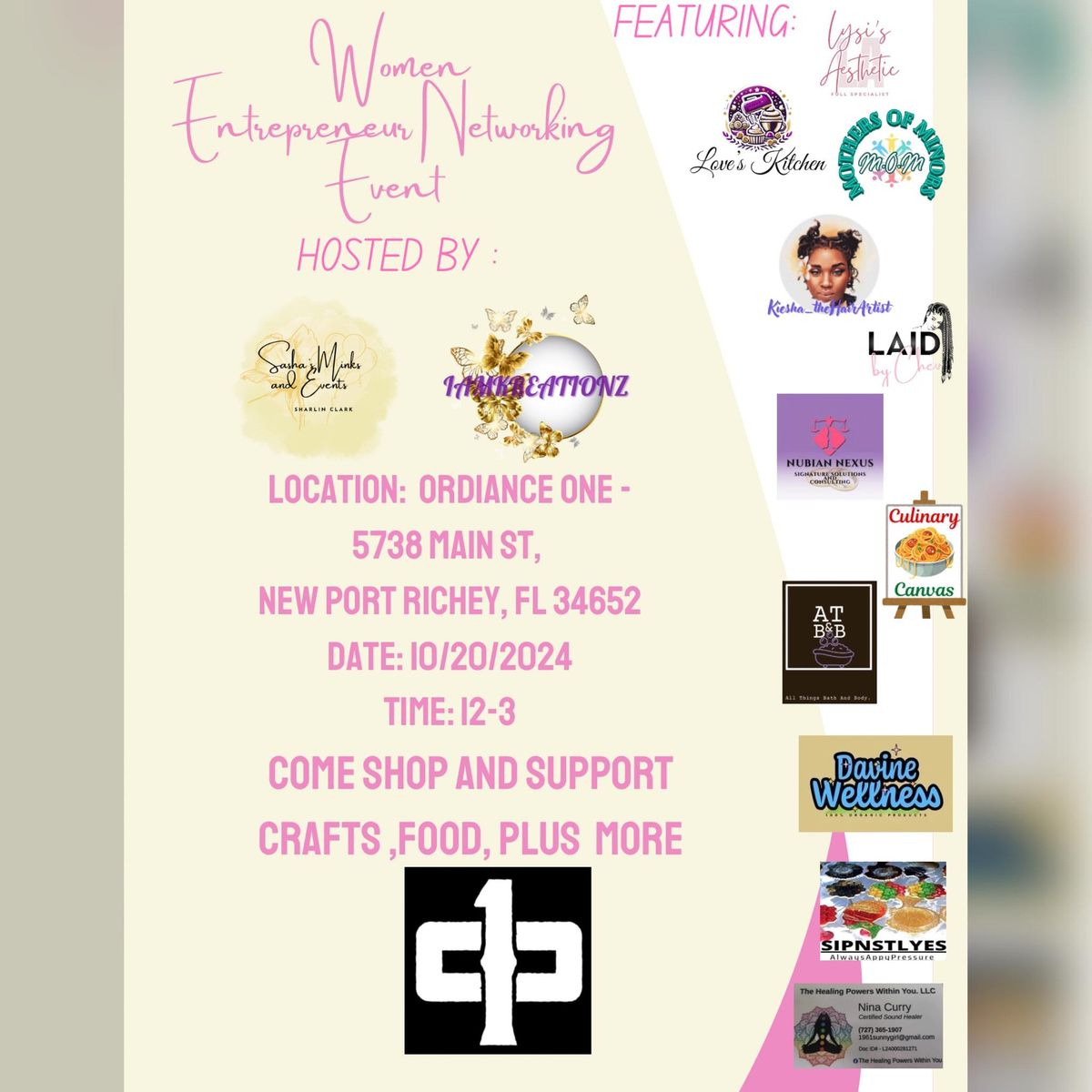 Women\u2019s Entrepreneur Networking Event by Sasha\u2019s Minks&Events and IamKreationz