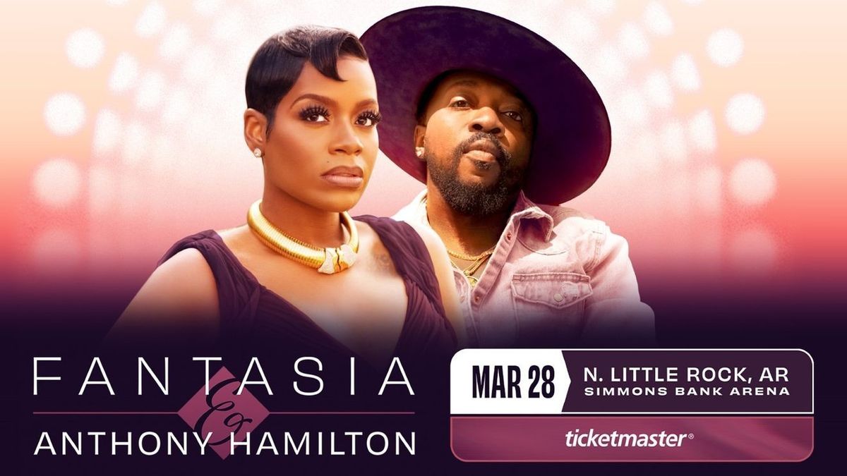 Fantasia Barrino and Anthony Hamilton at State Farm Arena