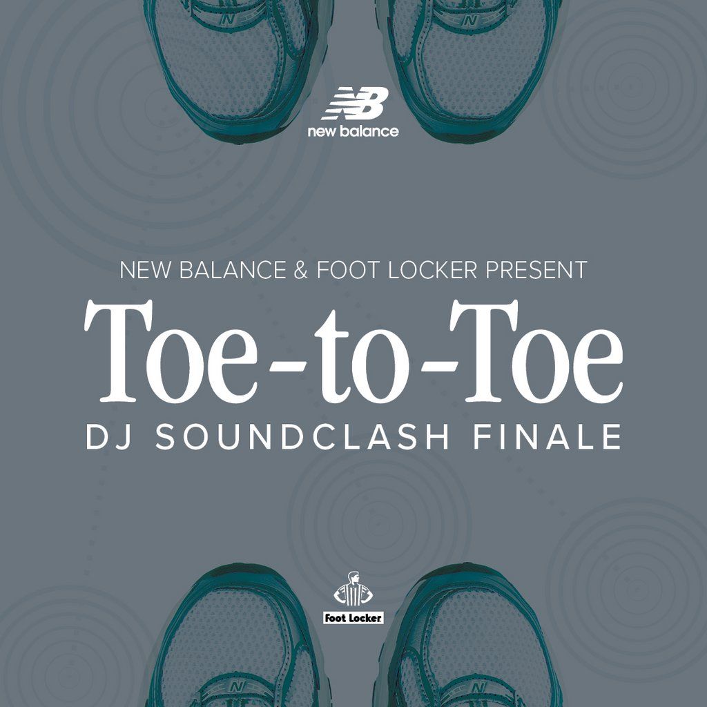 New Balance x Foot Locker: DJ Soundclash Finale