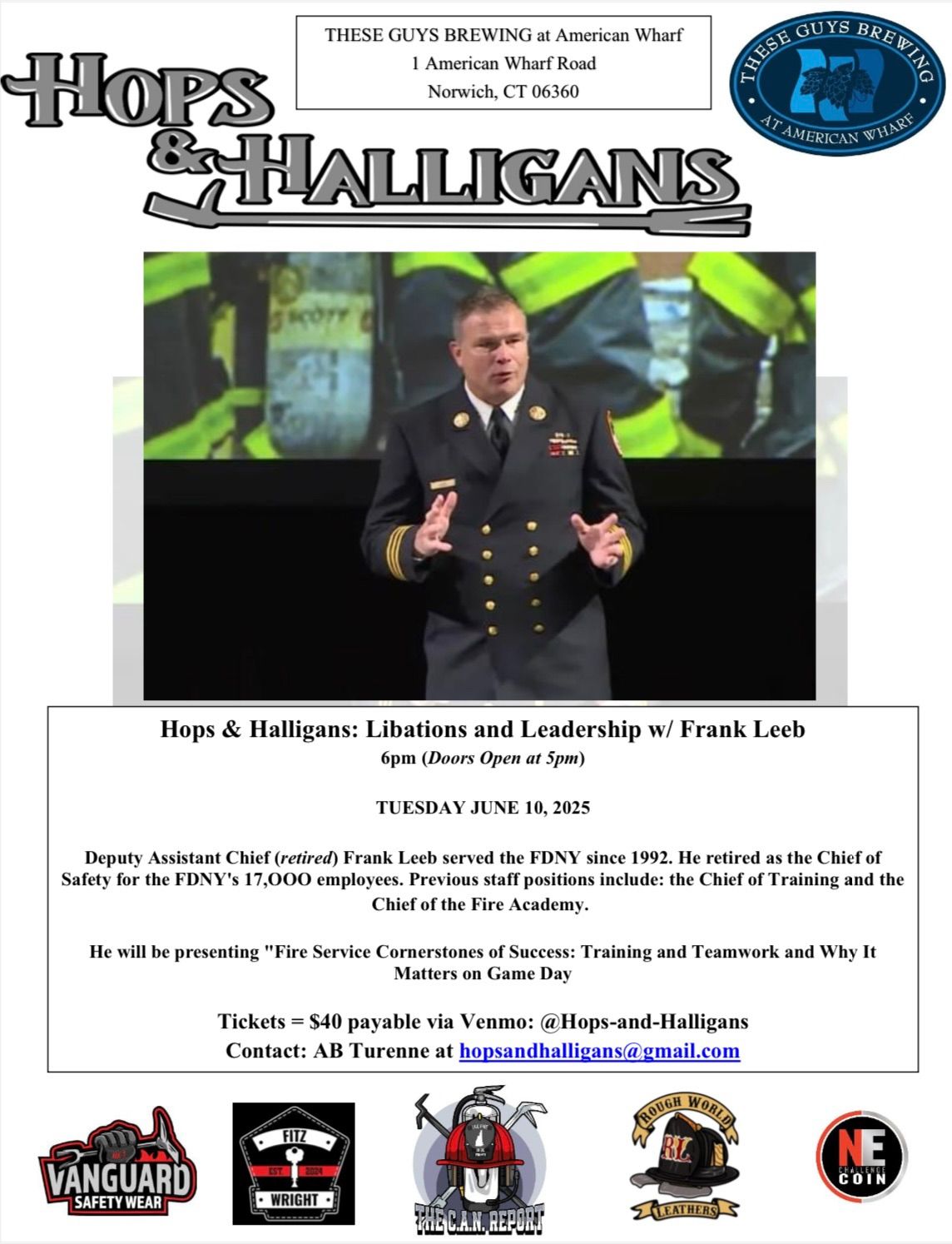 Hops & Halligans: Libations and Leadership w\/ Frank Leeb