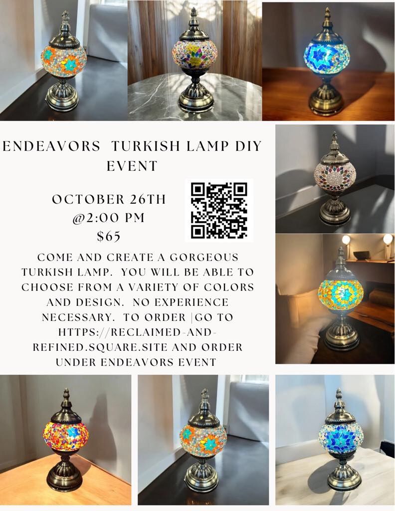 Turkish Lamp Workshop