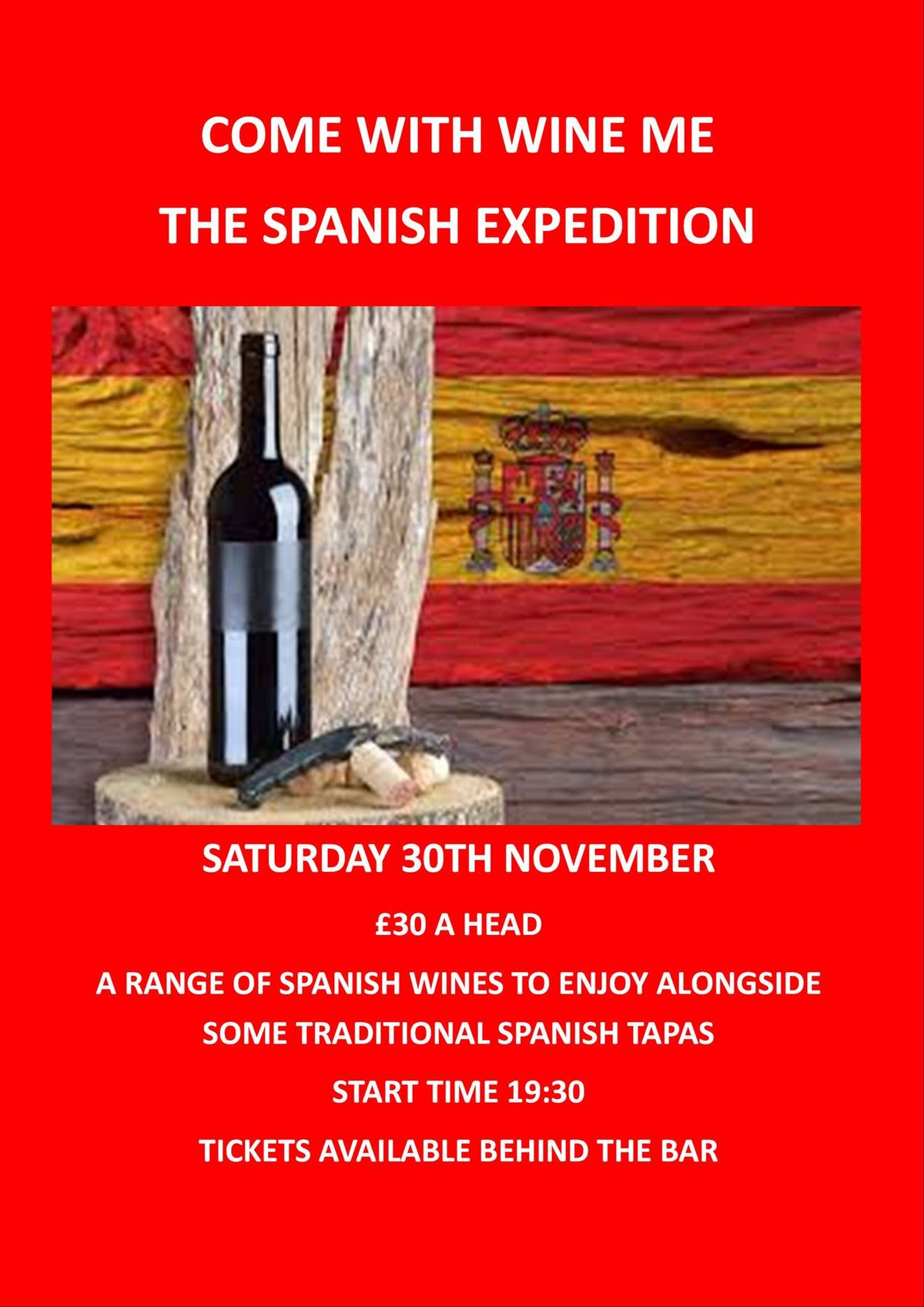 Come Wine With Me - The Spanish Expedition! 