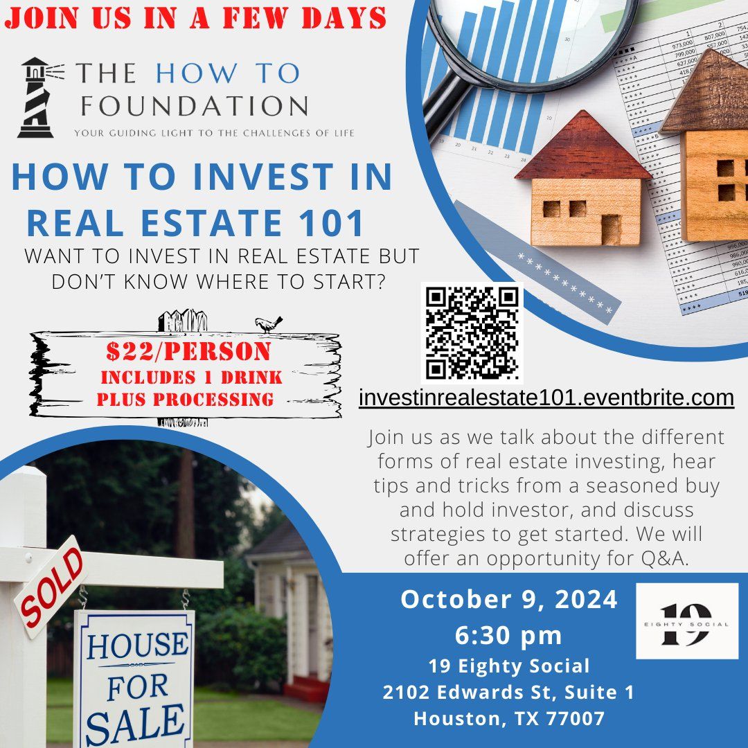 How to Invest in Real Estate 101 Extended Early Bird Pricing