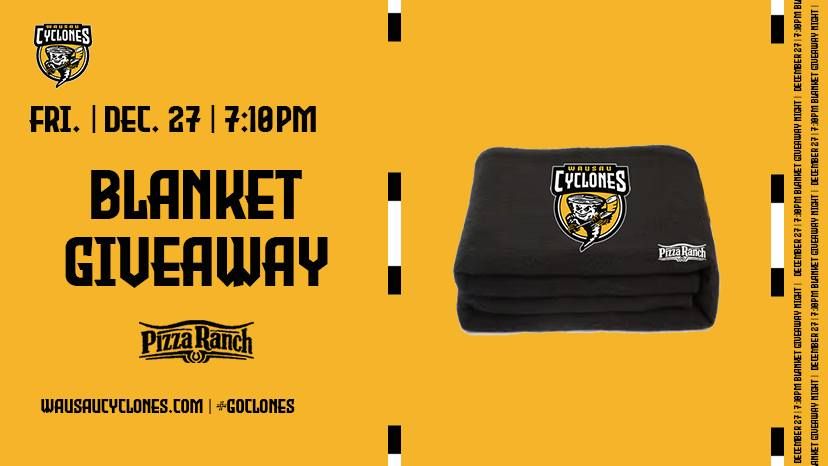 Cyclones Blanket Giveaway